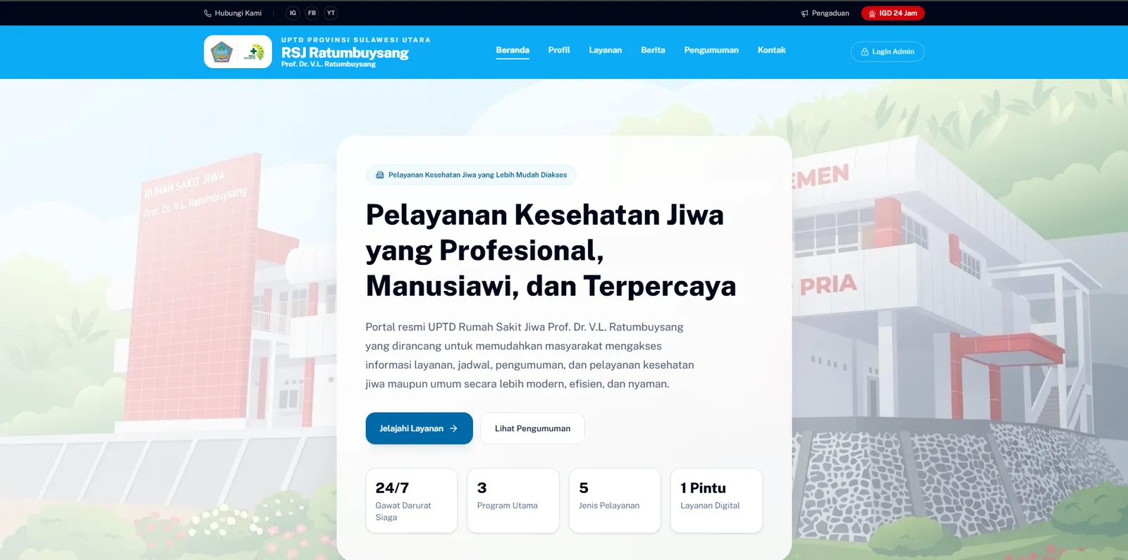 Portal Rumah Sakit — Aplikasi Web